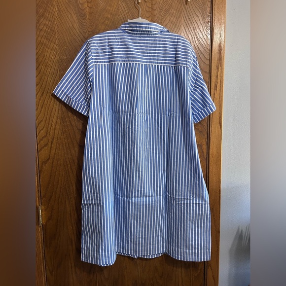 Old Navy XL Tall Striped Mini Shirt Dress NWT - Picture 6 of 6